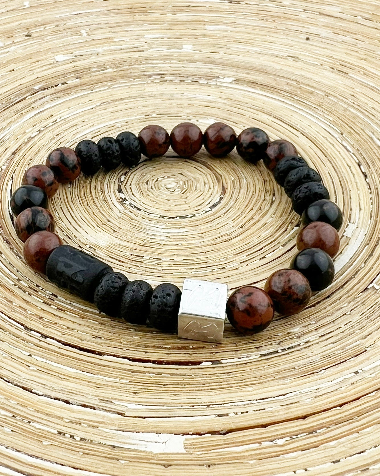 Natuursteen armband Domingo (8MM)