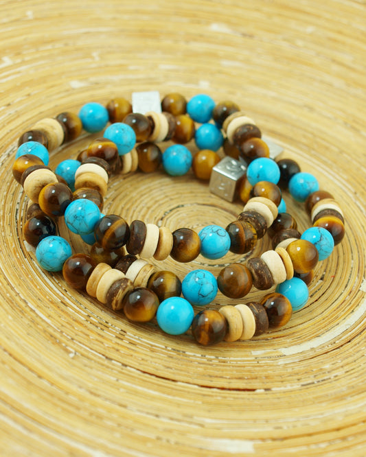 Natuursteen armband REIN (limited edition)