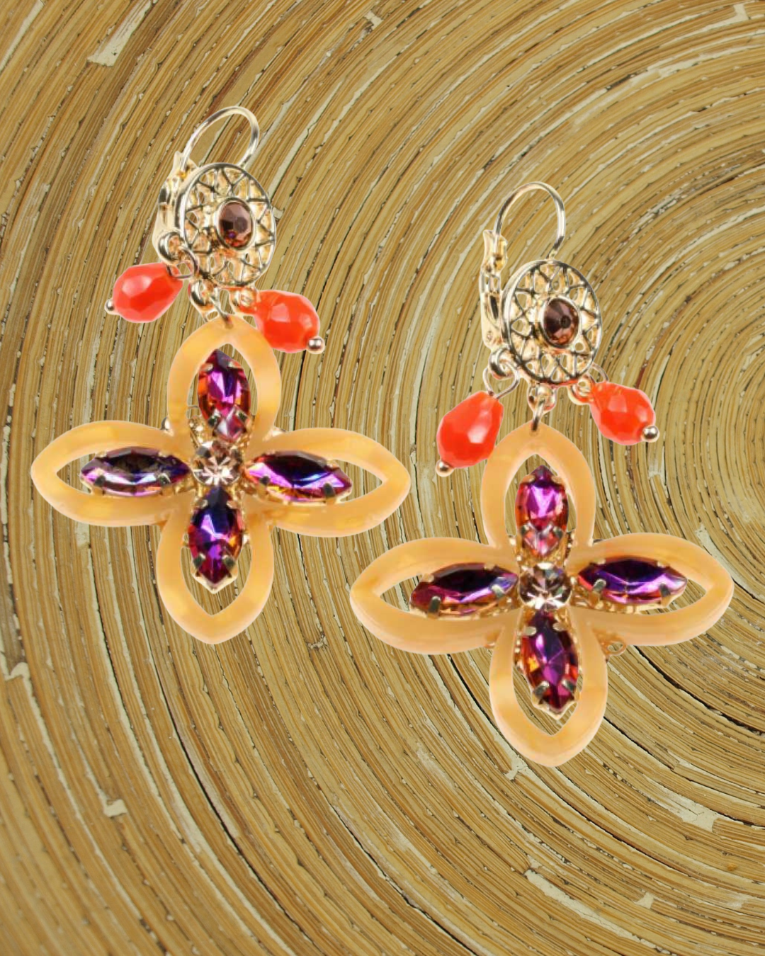 Oorbellen Flower Power Kerry