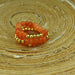 Stretch ringen set van jade kralen Coral