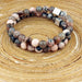 Set natuursteen armbanden Zenon