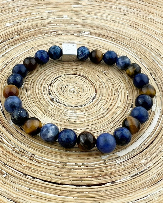 Natuursteen armband Alanzo (8MM) - HanneHaves