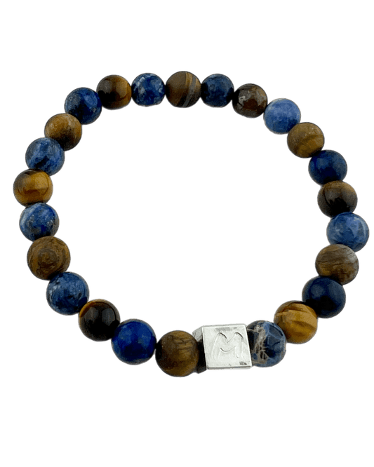 Natuursteen armband Amelio (8MM) - HanneHaves