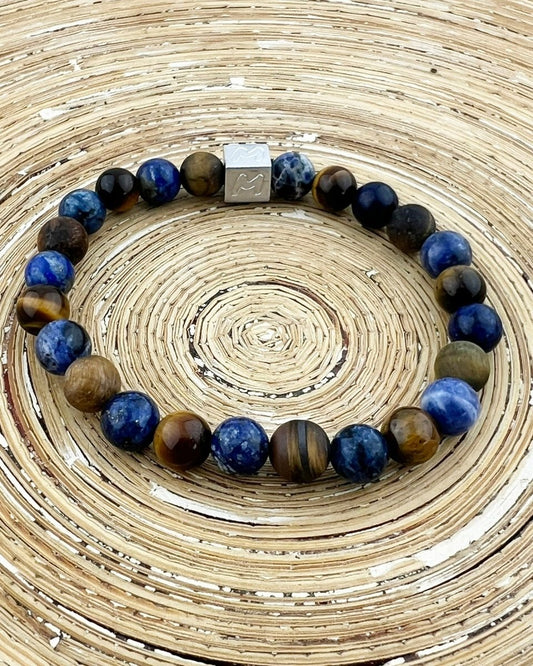 Natuursteen armband Amelio (8MM) - HanneHaves