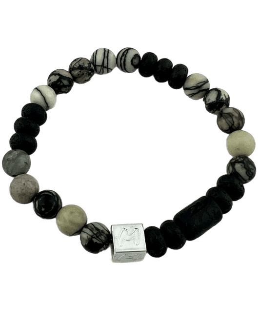 Natuursteen armband Chano (8MM) - HanneHaves