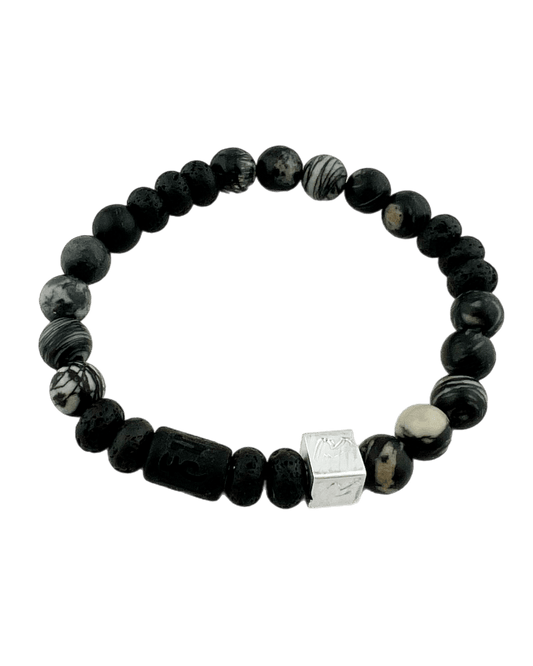 Natuursteen armband Chino (8MM) - HanneHaves