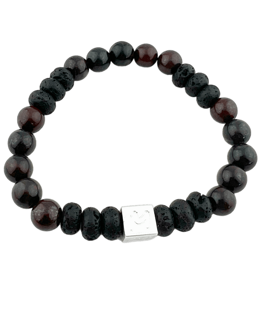 Natuursteen armband Damario (8MM) - HanneHaves