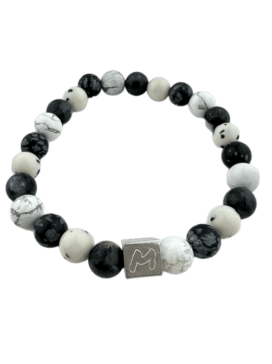 Natuursteen armband Efrem (8MM) - HanneHaves