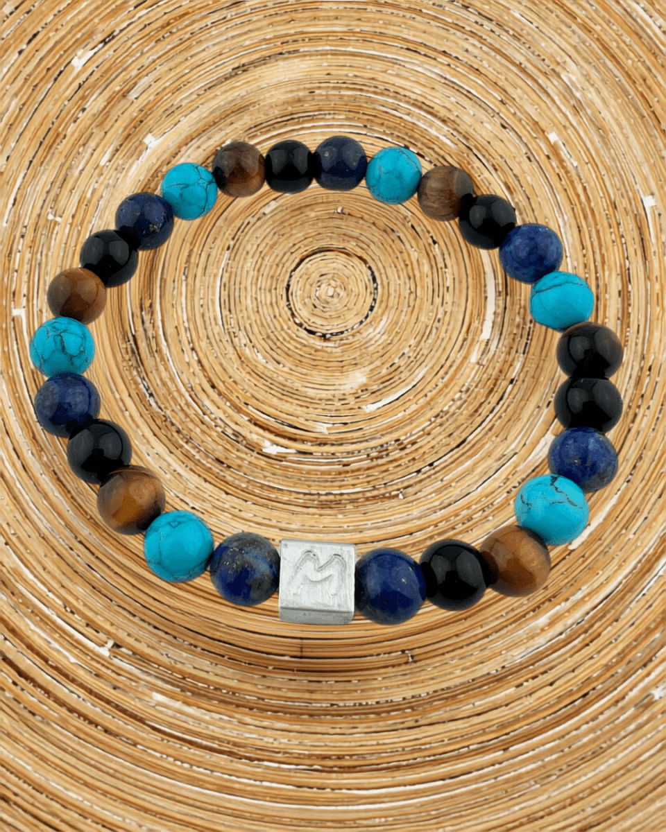 Natuursteen armband Hugo (8MM) - HanneHaves