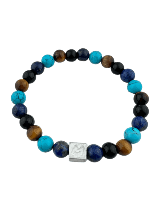Natuursteen armband Hugo (8MM) - HanneHaves