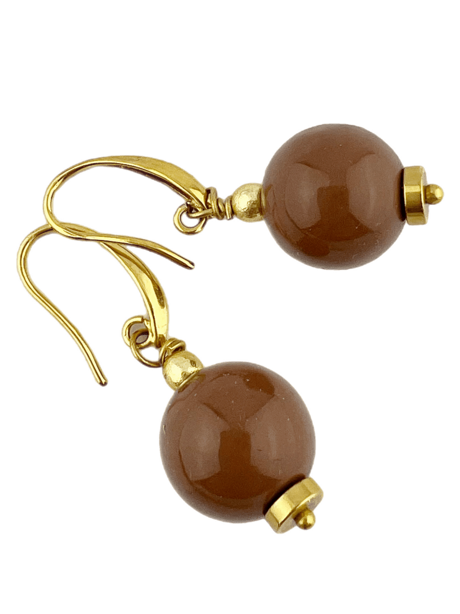 Set Grote Kraal 16 mm Cafe Latte - HanneHaves