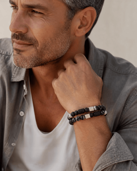 Set natuursteen armbanden Chiaro - HanneHaves