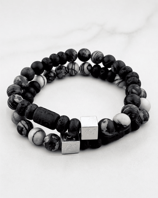 Set natuursteen armbanden Chiaro - HanneHaves