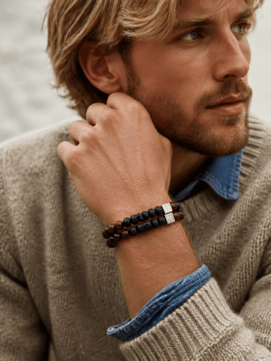 Set natuursteen armbanden Duardo - HanneHaves