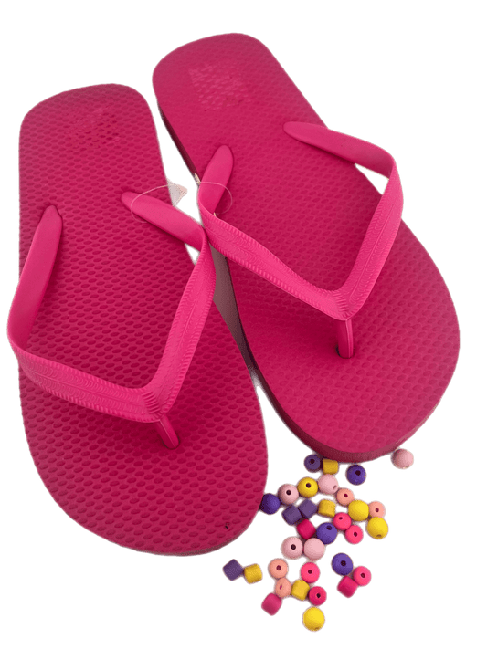 Teenslipper DIY Roze variatie - HanneHaves
