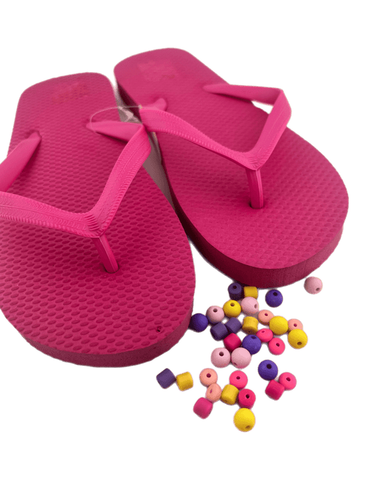 Teenslipper DIY Roze variatie - HanneHaves