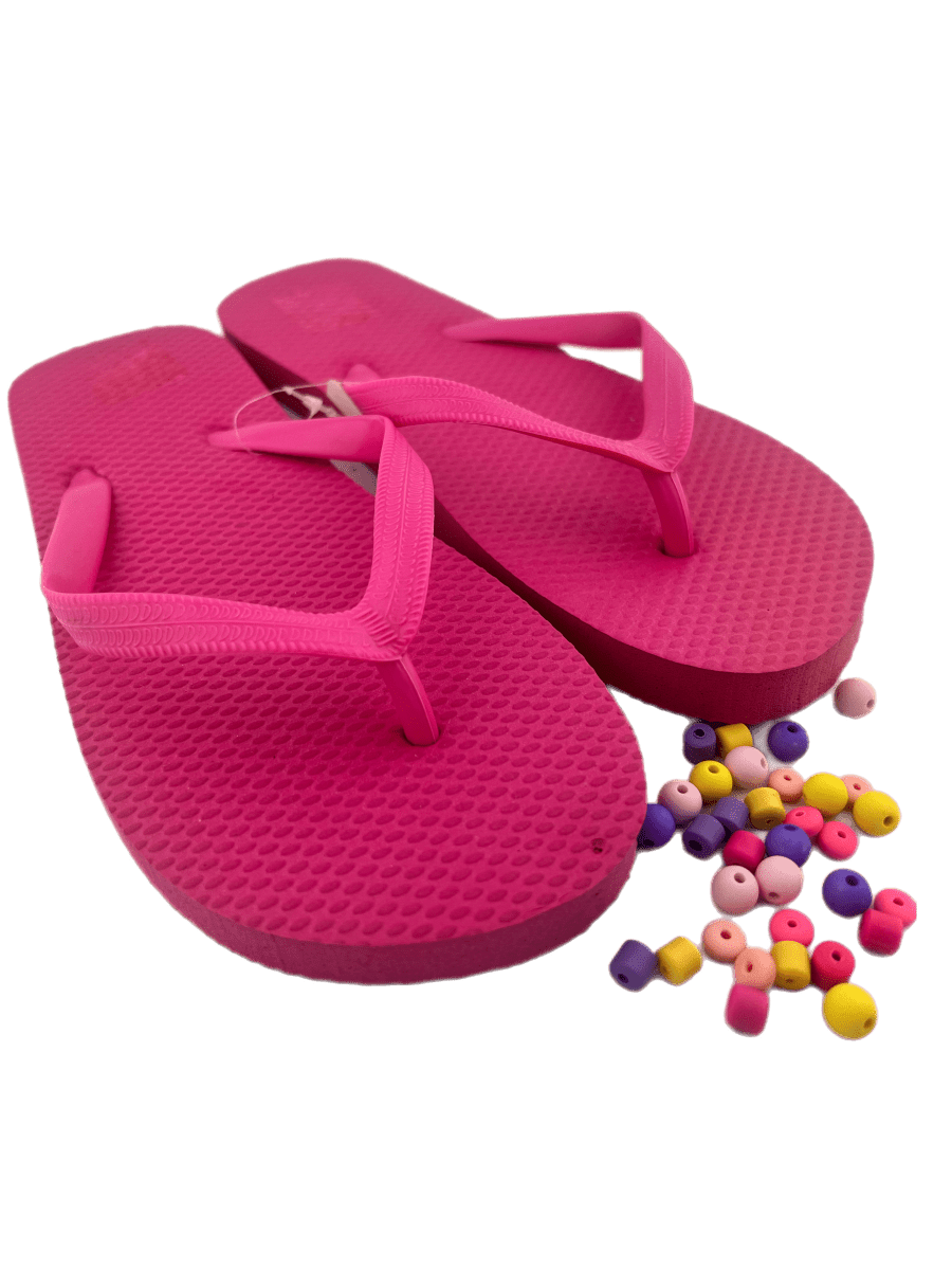 Teenslipper DIY Roze variatie - HanneHaves