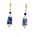 Oorbellen Delfs Blauw Big Drop