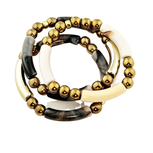 Armbanden Tube mix Natural