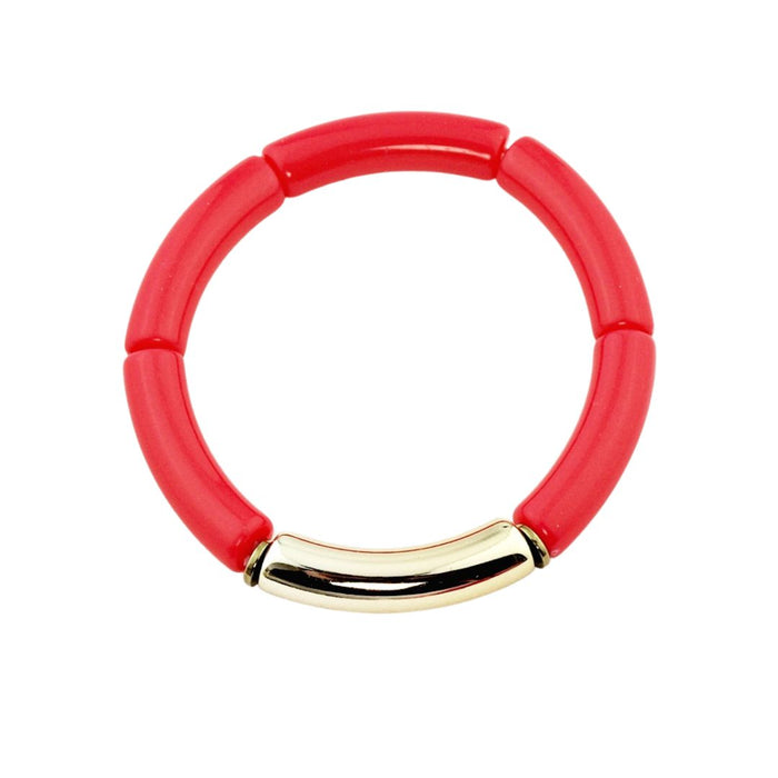 Armband Tube Pink Gold