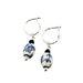 Oorbellen Delfs Blauw Flowers
