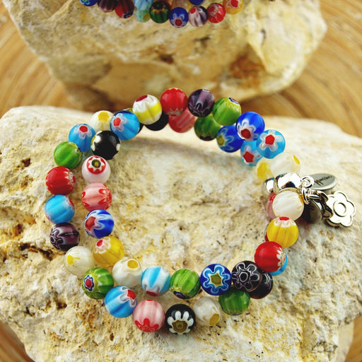 Armband Millefiori Grandes