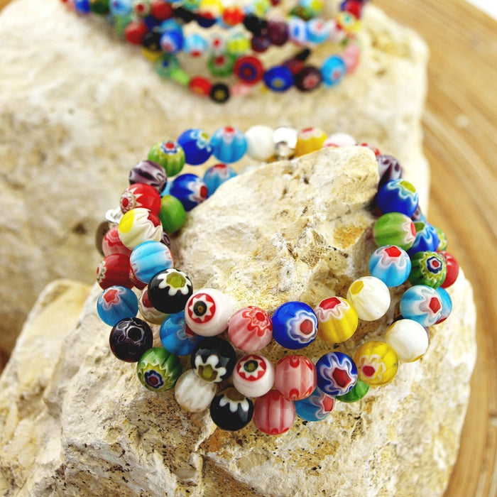 Armband Millefiori Grandes