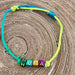 Armbandje Rainbow Letters
