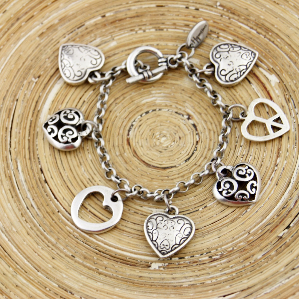 Bedelarmband Brazalete BoHo Heart