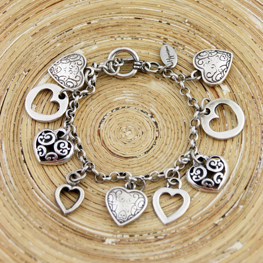 Bedelarmband Brazalete BoHo Heart