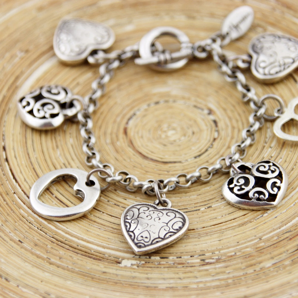Bedelarmband Brazalete BoHo Heart