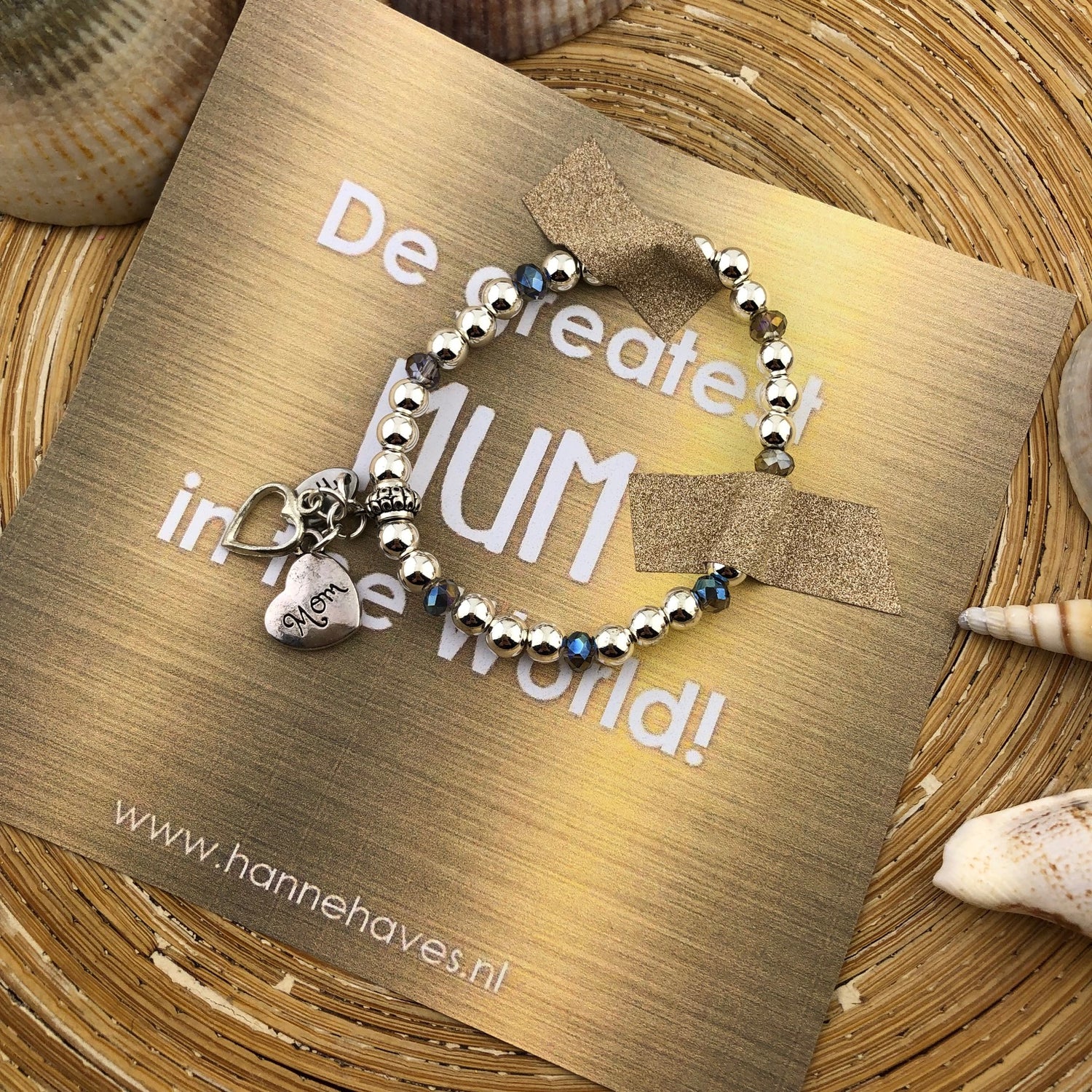 Armband voor mamma: Dear Mum - HanneHaves