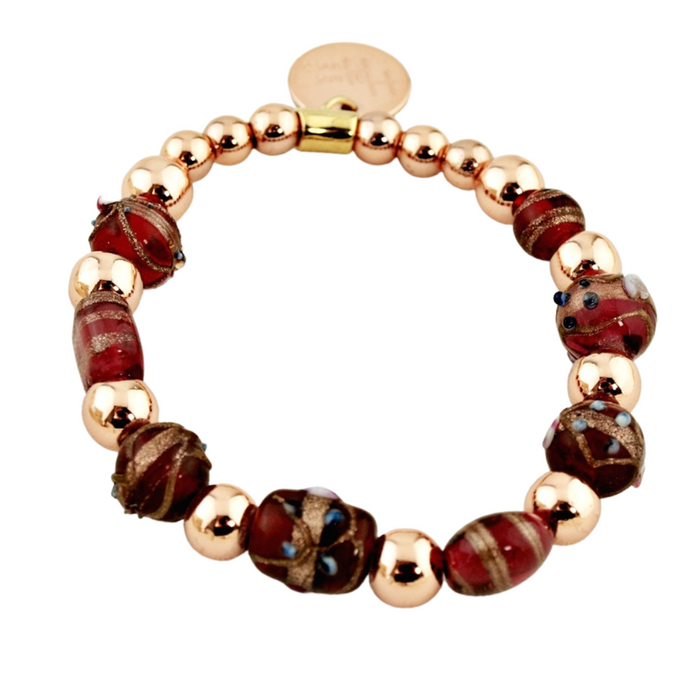 Armband BoHo Mix Rose Golden