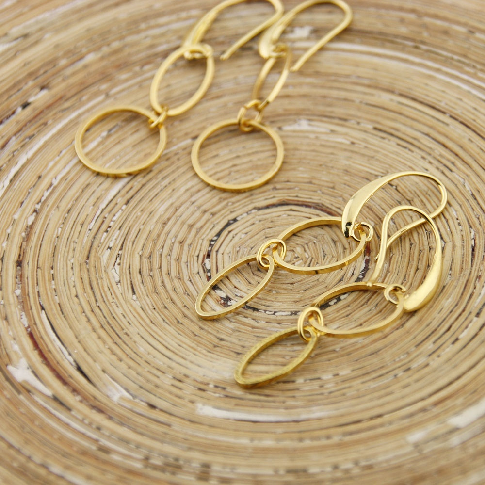 Oorbellen loops Gold