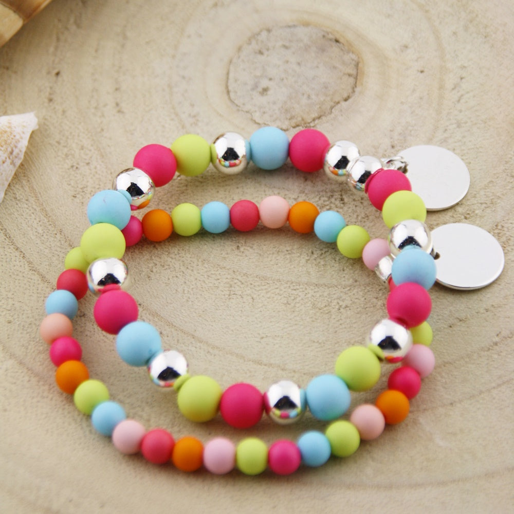 Armbandje BoHo Candy Colores de Oro