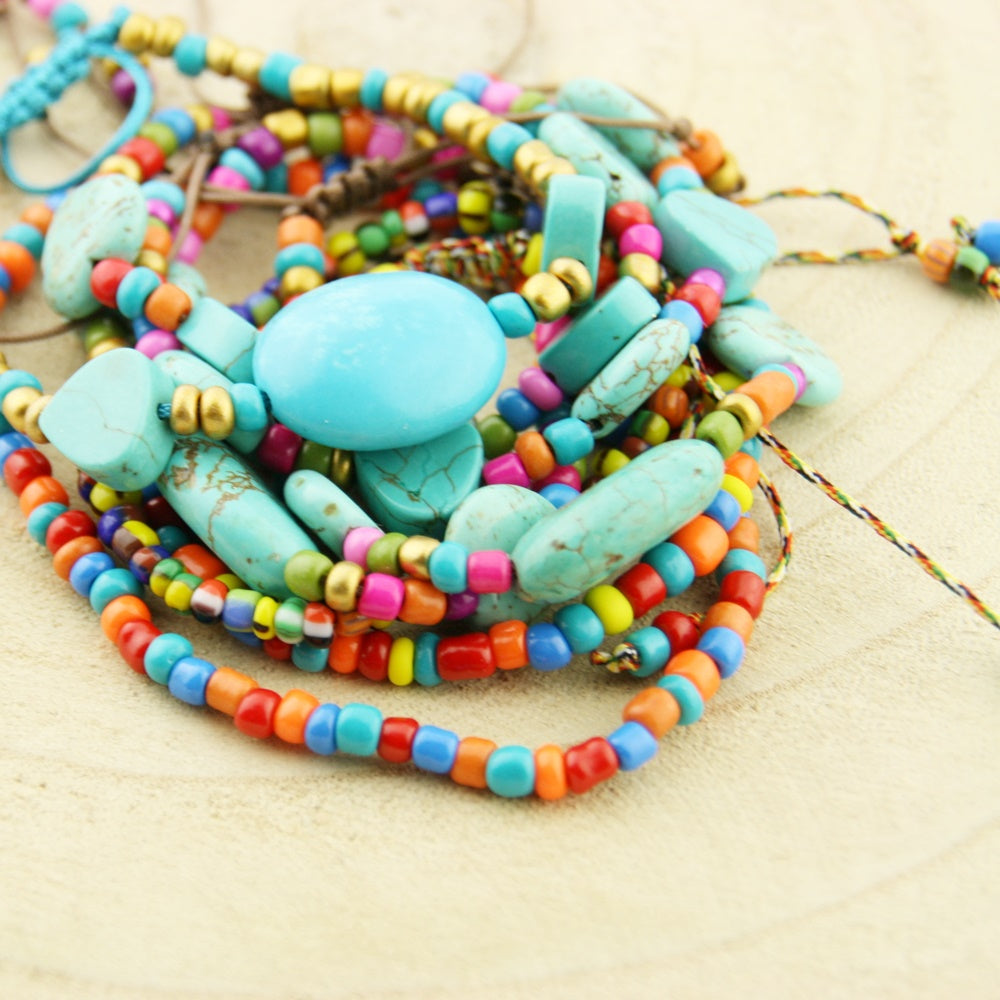 Armband Summer Vibes Turquesa