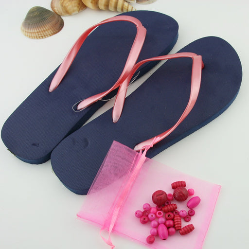 Teenslippers: Hot Pink DIY