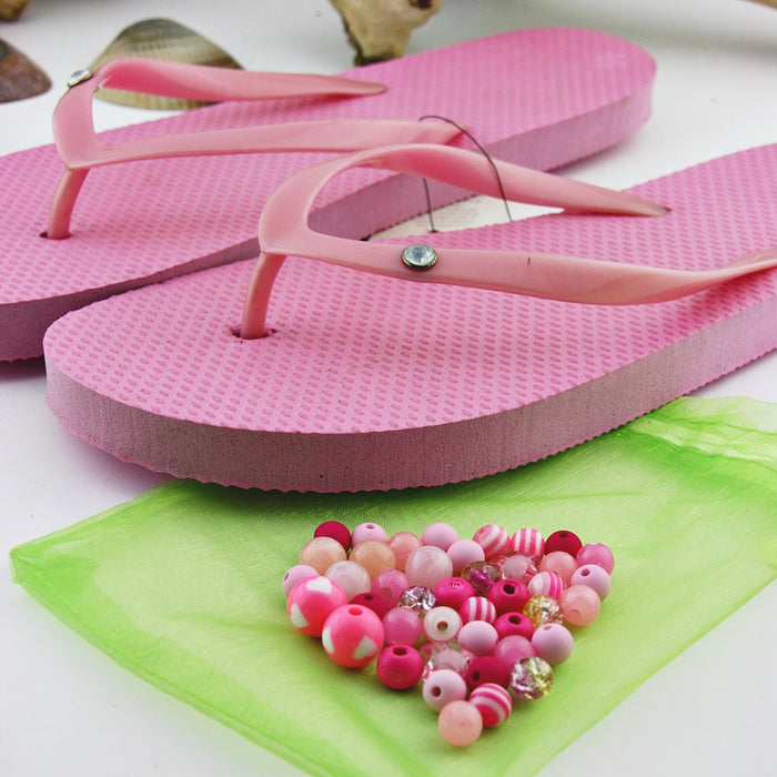 Teenslippers: Soft Pink DIY