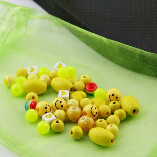 Teenslippers: Yellow Black DIY