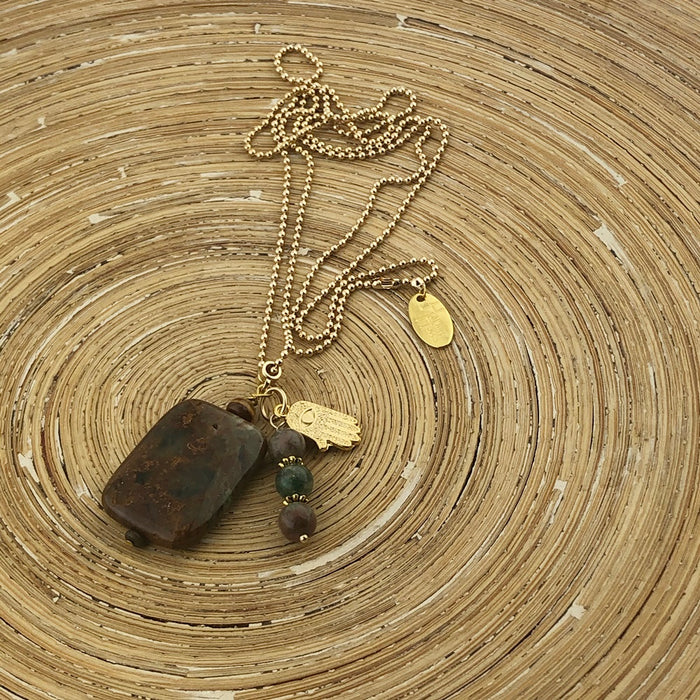 Lange ketting Autumn colors