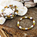 Natuursteenarmband Fuentes Fantasy Oro