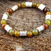Natuursteenarmband Fuentes Fantasy Oro