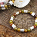 Natuursteenarmband Fuentes Fantasy Oro