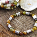 Natuursteenarmband Fuentes Fantasy Oro