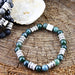 Natuursteenarmband Fuentes Fantasy Verde