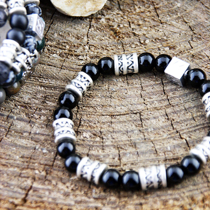 Natuursteenarmband Fuentes Fantasy Plata