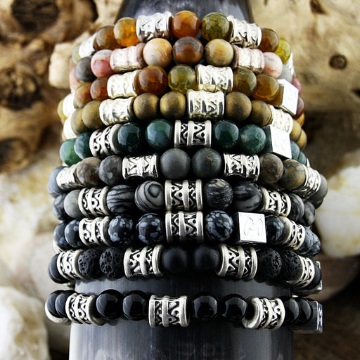 Natuursteenarmband Fuentes Fantasy Plata