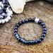 Natuursteenarmband Jacinto