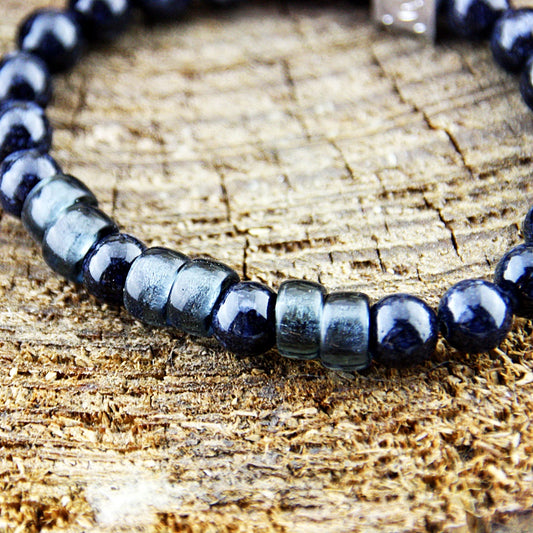 Natuursteenarmband Jacinto
