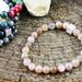 Natuursteenarmband Luna